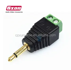 3.5mm Mono Plug Male and female Removable Terminal Block 3.5 mm Adapter Connector