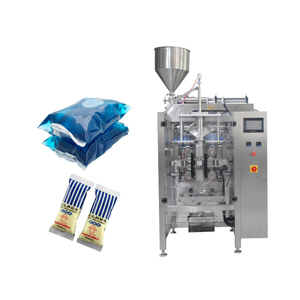 LANDPACK 520 Vertical máquina de envasado de líquidos instantánea salsa de <span class=keywords><strong>Chocolate</strong></span> de leche condensada mayonesa - Product Image 1