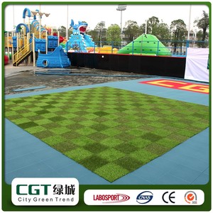 Surtidor de oro <span class=keywords><strong>del</strong></span> medio ambiente decorativo jardín de la familia <span class=keywords><strong>campo</strong></span> hierba, hierba artificial césped para gradens - Product Image 3