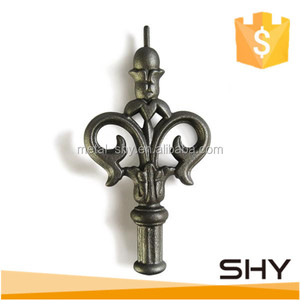 Hierro fundido Material <span class=keywords><strong>de</strong></span> acero fundido Vintage Valla Poste 6 "Lanza Finial - Product Image 4