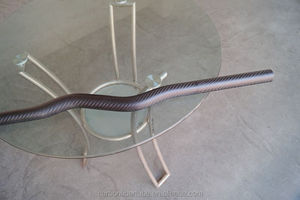 3Kツルウィーブカーボンファイバーパドルシャフト、ベントカヤックシャフト長さ74cm 30*28mm - Product Image 5