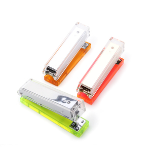 Suministros escolares, herramienta de Hardware, grapadora Perspex, alcantarillado Multicolor para libros