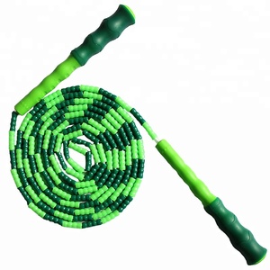 Tốc Độ Cao Aerobic Thể Dục Tùy Chỉnh Durable Điều Chỉnh Nhựa Đính Cườm Jump <span class=keywords><strong>Rope</strong></span> Workout - Product Image 2