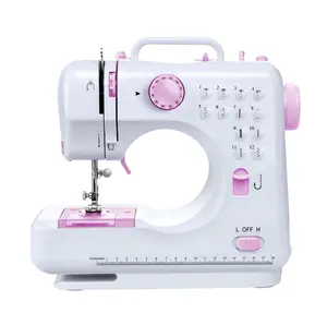 Çin'de FHSM-505 İşlevli zig zag yerli lockstitch dikiş makinesi