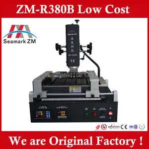 Zhuomao BGA überarbeitungsstation mit Einem Warmluftheizung Und Einem Ir Heizung Für Chipset Reparatur ZM-R380B