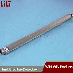 Industrial Hydraulic Boll Filter Candle Replacement Thread Connection 1340079 Total SS Material 440mm Length 30mm Diameter for - Product Image 2