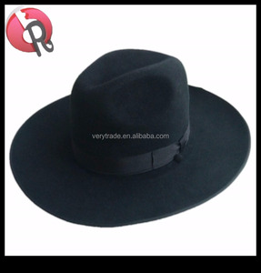 <span class=keywords><strong>Cappello</strong></span> da <span class=keywords><strong>uomo</strong></span> in pelliccia di coniglio in feltro <span class=keywords><strong>Borsalino</strong></span> cappelli ebraici - Product Image 3