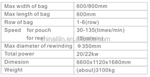 LL-600/800 de Alta velocidad de la Bolsa Y <span class=keywords><strong>el</strong></span> Carrete Esterilización Médica Que Hace La Máquina - Product Image 2