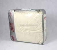 Sac à linge transparent OEM en PVC, 100 pièces, pour emballage, couverture, couette