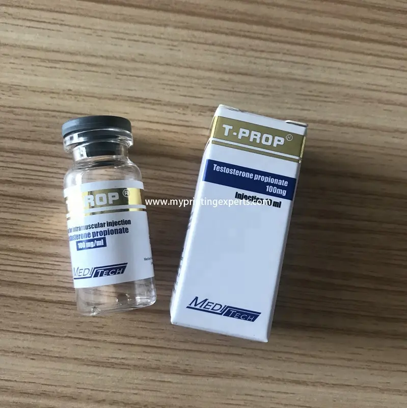Ilaç Paketi Test P 10 ml flakon etiketleri