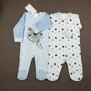 Briontex — barboteuse en velours pour bébé, ensemble 2 pièces, vêtements pour nouveau-né, respirant, tendance, vente en gros, nouvelle collection, hiver - Product Image 3