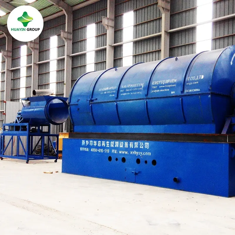 Scrap rubber used tyre to furnace oil pyrolysis machine Waste Tyre Pyrolysis Plant