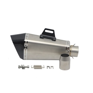 <span class=keywords><strong>Silencieux</strong></span> d'échappement universel en acier inoxydable pour moto FZ1 R6 ZX6R ZX10 Z900 1000 <span class=keywords><strong>MT07</strong></span> MT09 - Product Image 4