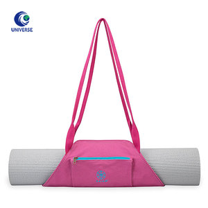 Stylish Cotton Canvas Sport Yoga Foam <strong>Roller</strong> Mat Carrying <strong>Bag</strong> With Shoulder Strap - Product Image 5