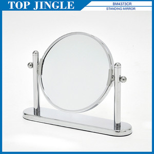 Miroir cosmétique debout de forme ronde unique - Product Image 3