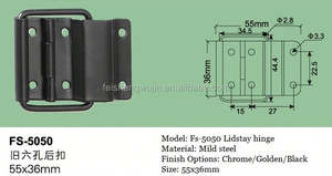 FAYSHING Charnière à 6 trous noire pour accessoires de flight case Bisagra Con <span class=keywords><strong>Tope</strong></span> FS5050 - Product Image 4