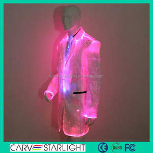 2015 lwl-led leuchten glow in the dark windjacke jacken - Product Image 3