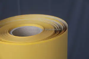 DH85 amarillo mojado y seco de óxido de aluminio estearato de zinc recubierto de papel abrasivo rollo de papel pintura de