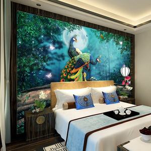 วอลล์เปเปอร์นกยูงป่าที่ยอดเยี่ยมวอลล์เปเปอร์อะนิเมะผ้าหนังนิ่มเซ็กซี่วอลล์เปเปอร์ผนัง<span class=keywords><strong>3d</strong></span> - Product Image 3