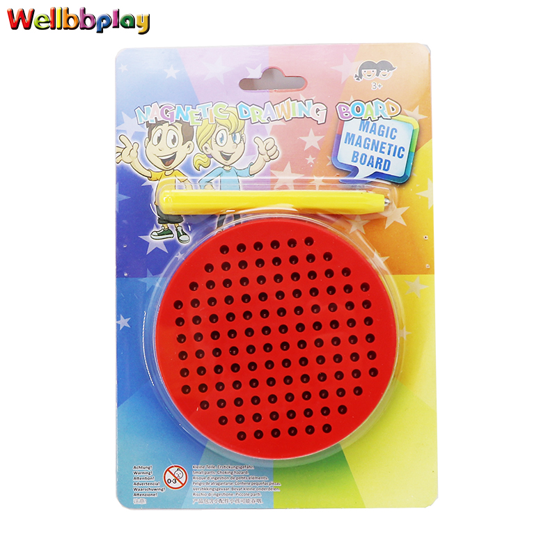 120PCS Free Play Magnetic Drawing Board Tablet Writing PadためKidsとStylus