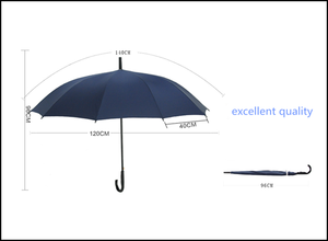 Parapluie chinois demi-sexe avec manche <span class=keywords><strong>en</strong></span> plastique, 1 pièce, à vendre - Product Image 3