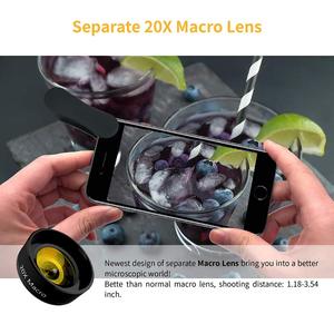 Kit de lentilles de caméra DSLR pour téléphone portable, objectif 7 en 1 pour <span class=keywords><strong>iPhone</strong></span> Samsung - Product Image 5
