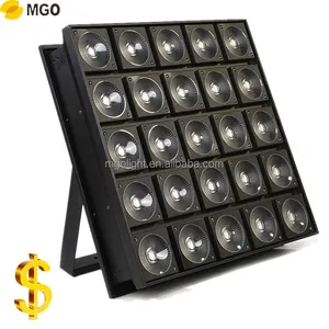 25x 30w RGB 3 IN 1专业led灯罩dmx led矩阵灯舞台迪斯科ktv灯