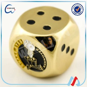 laser di precisione dadi inciso in metallo personalizzati - Product Image 3