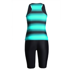 Populaire deux pièces <span class=keywords><strong>maillot</strong></span> de bain Ombre Imprimé Racerback <span class=keywords><strong>Tankini</strong></span> <span class=keywords><strong>Maillot</strong></span> De Bain <span class=keywords><strong>femme</strong></span> sexy maillots de bain tankinis - Product Image 6