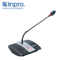Système de Conférence Audio Numérique INPRO Chairman avec Interprétation Simultanée, Microphone à Condensateur Modèle PM-9800/01 Fabriqué à Taïwan