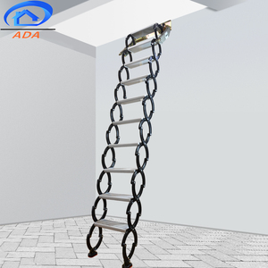 Échelles télescopiques en alliage de titane et de magnésium léger de haute qualité à vendre avec <span class=keywords><strong>pieds</strong></span> en caoutchouc - Product Image 1