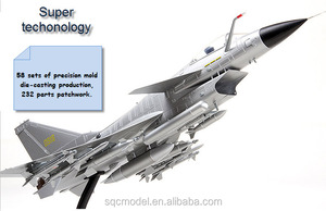 Modèle <span class=keywords><strong>d</strong></span>'avion de chasse J-10 en alliage <span class=keywords><strong>d</strong></span>'aluminium 1:24 - Product Image 2