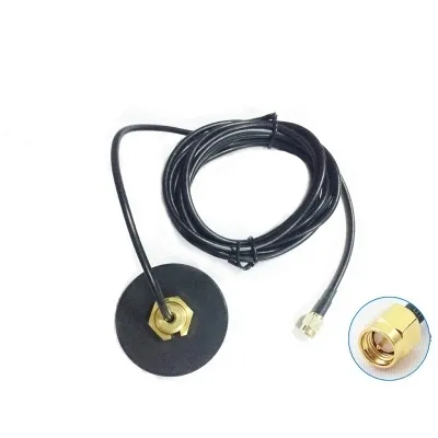 Outdoor Mushroom Type Omni Waterproof IP67 Screw Mount 2.4G WiFi GSM 3G 4G LTE Antenna For Bus System