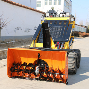 Wielen Mini Schranklader Met Elektrische Controle Sneeuw Blower Bevestiging Voor Koop <span class=keywords><strong>China</strong></span> Machines Reparatie Winkels Onderdelen - Product Image 4