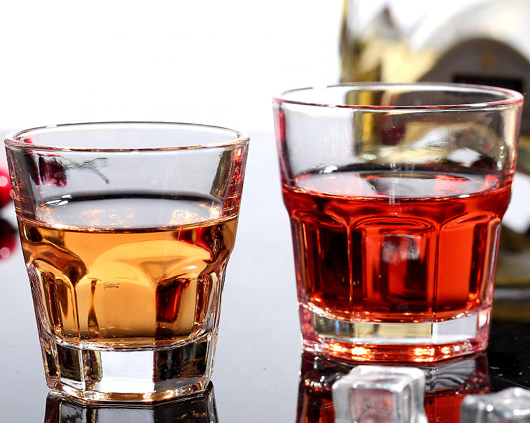 Стеклянная чашка для напитков, стеклянная чашка для выстрела, стеклянная чашка для виски