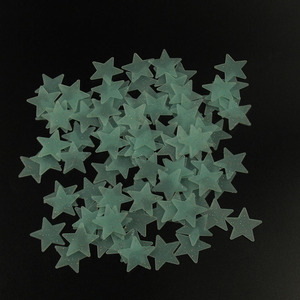 Mejores ventas PRECIO MÁS BARATO REGALO DE NAVIDAD Decoración PVC 3cm Luminous 3D Snowflake Stickers - Product Image 2