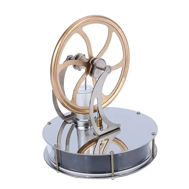 Low Temperature Stirling Engine Motor Steam Heat Education Model Toy Gift For Kids Craft Ornament Discovery Toys