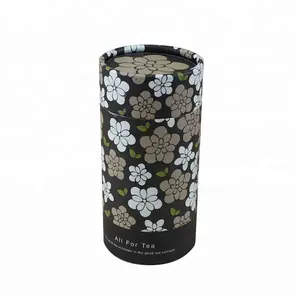 (BLF-GB1082) boîte de cylindre de papier pour le thé de parfum pour l'impression couleur
