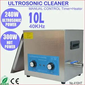 10L Của Nhãn Hiệu Nước Nóng Siêu Âm Cleaner Máy cho Phun Nhiên Liệu Sạch 410HT