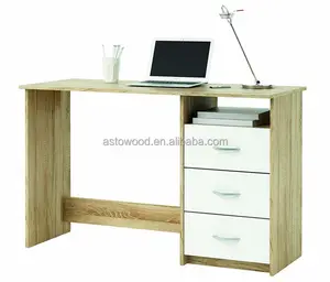 Muti Function 3D Modern Computer Desk mit 3 Drawers für Home Use