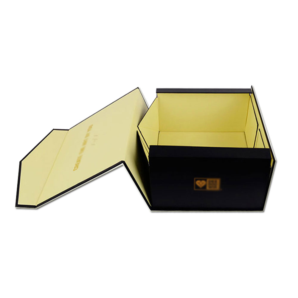 Custom Printing Gift Paper Box For Garments Gift with PVC Window Paper Packaging