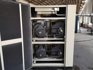 15HP sabit döner hava kompresörü 1.2m 3/min <span class=keywords><strong>120psi</strong></span> yağlanmış IP55 Motor diş hastaneleri için hava soğutmalı AC güç - Product Image 5