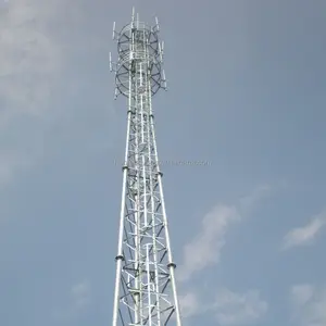 10-50 m telecom torre 3G 4G Wifi antenna autoportante Reticolo Torre