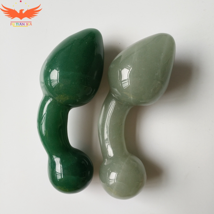 Angepasst natürliche quarz green jade dildos butt plug frauen sexy massage  zauberstäbe großhandel rock| Alibaba.com