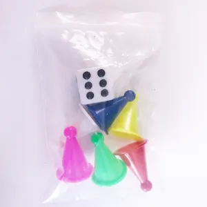 Hot game pawns plastic pawns for children game playing