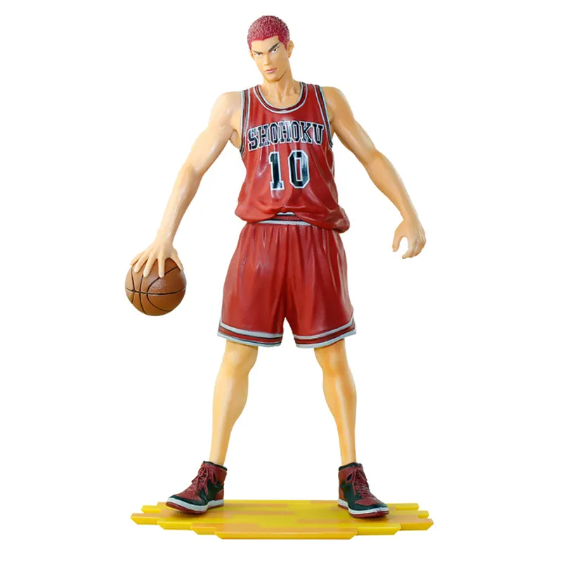 Terkenal 15 cm resin tinggi karakter dari NBA tim basket plastik