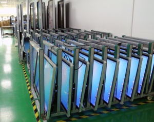 Kích Thước lớn 65 "75" Hồng Ngoại Wifi Lcd Đa Điểm Màn Hình Cảm Ứng Màn Hình Điện Tử Trường Tương Tác Bảng Bảng - Product Image 6