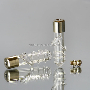 Venta caliente mujeres perfume vial botella de cristal de <span class=keywords><strong>la</strong></span> joyería COLLAR COLGANTE deseando botella colgante - Product Image 1