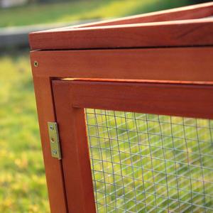 Conejera de madera para el patio, <span class=keywords><strong>conejo</strong></span>, ligera y resistente a la putredad - Product Image 2