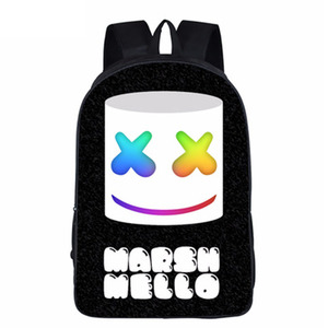 ขายร้อนภาพพิมพ์ Mochila <span class=keywords><strong>Marshmello</strong></span> กระเป๋าเป้สะพายหลังเด็กกระเป๋าถือเด็กนักเรียนโรงเรียนกระเป๋าสำหรับ Semester - Product Image 3